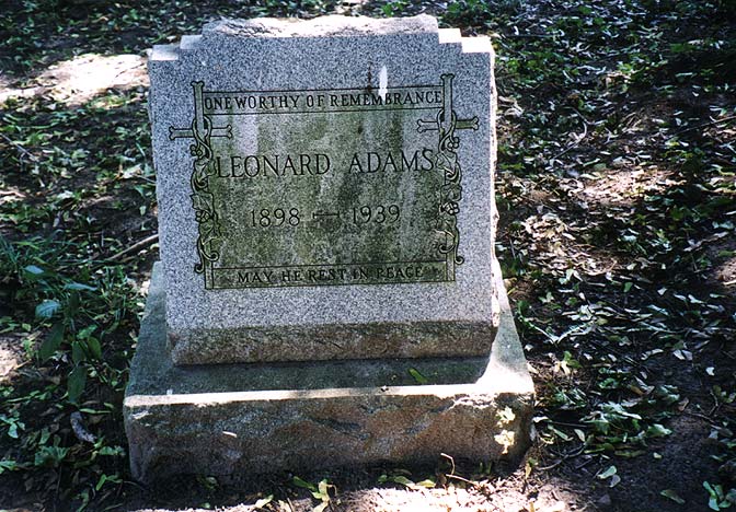Adams, Leonard