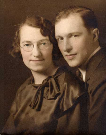 William and Lillian (Nyenhuis) Adams, about 1930